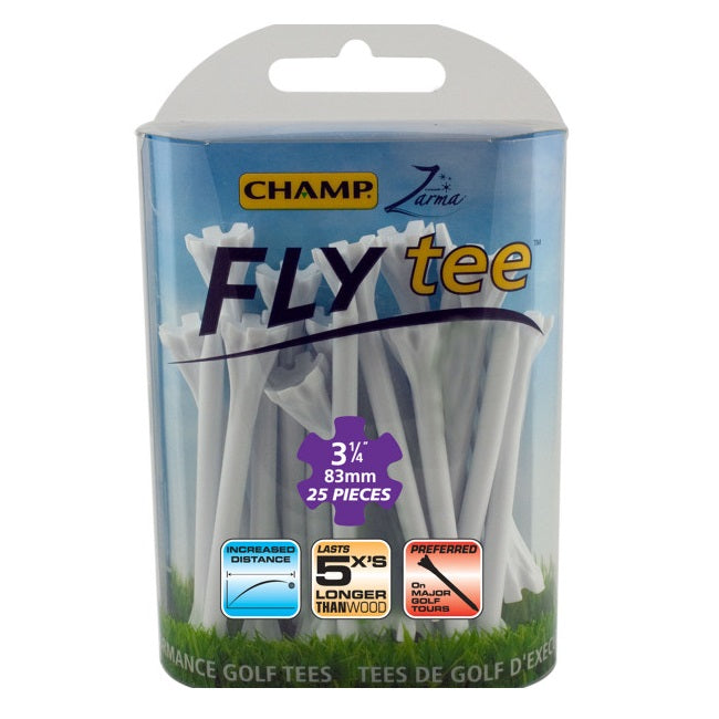 Champ Zarma FLYtee 2 3/4" 25 Count Golf Tees