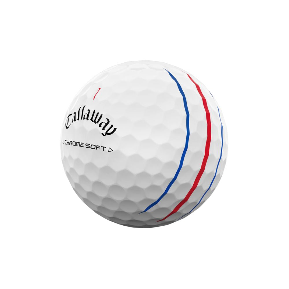 Callaway Chrome Soft 24 Triple Track White Golf Balls - 4 Dozen Pack