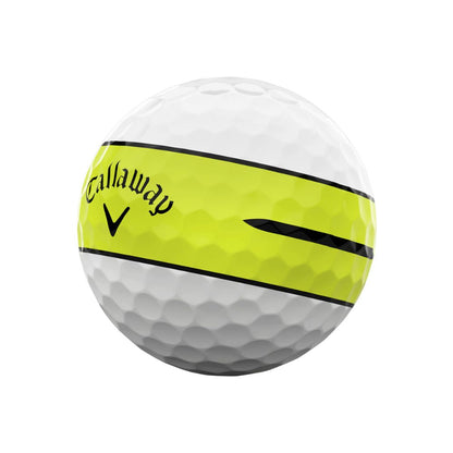 Callaway Chrome Tour X 24 360 Yellow Stripe Golf Balls