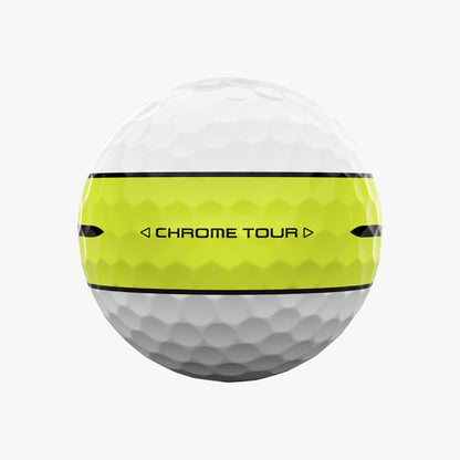 Callaway Chrome Tour 24 360 Yellow Stripe Golf Balls