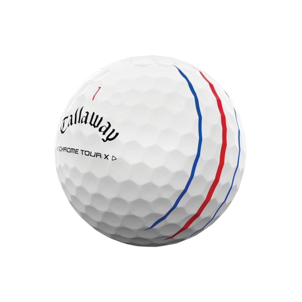 Callaway Chrome Tour X 24 Triple Track White Golf Balls - 4 Dozen Pack