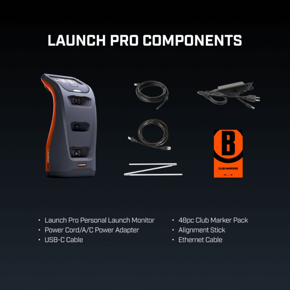Bushnell Circle B Launch Pro Golf Launch Monitor and Simulator (Open Box)