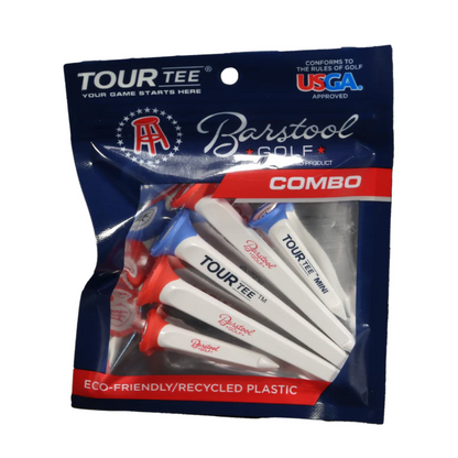 CMC Design Barstool Golf TourTee Golf Tees - Combo 5 Pack