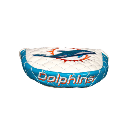 CMC Design Miami Dolphins Mallet Putter Headcover