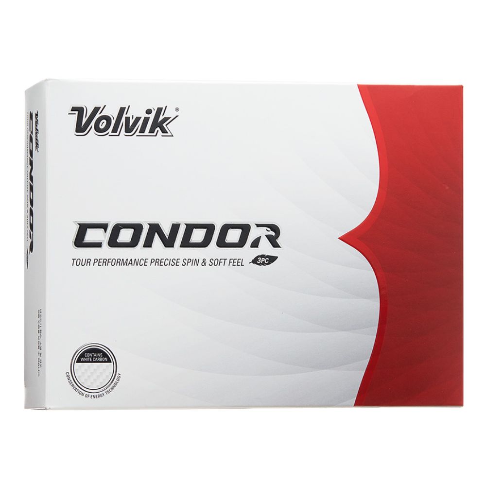 Volvik 2024 Condor Golf Balls White - 1 Dozen
