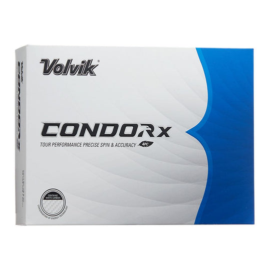 Volvik 2024 Condor X Golf Balls White - 1 Dozen