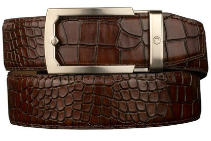 Nexbelt Crocodile Dress Ratchet Belt