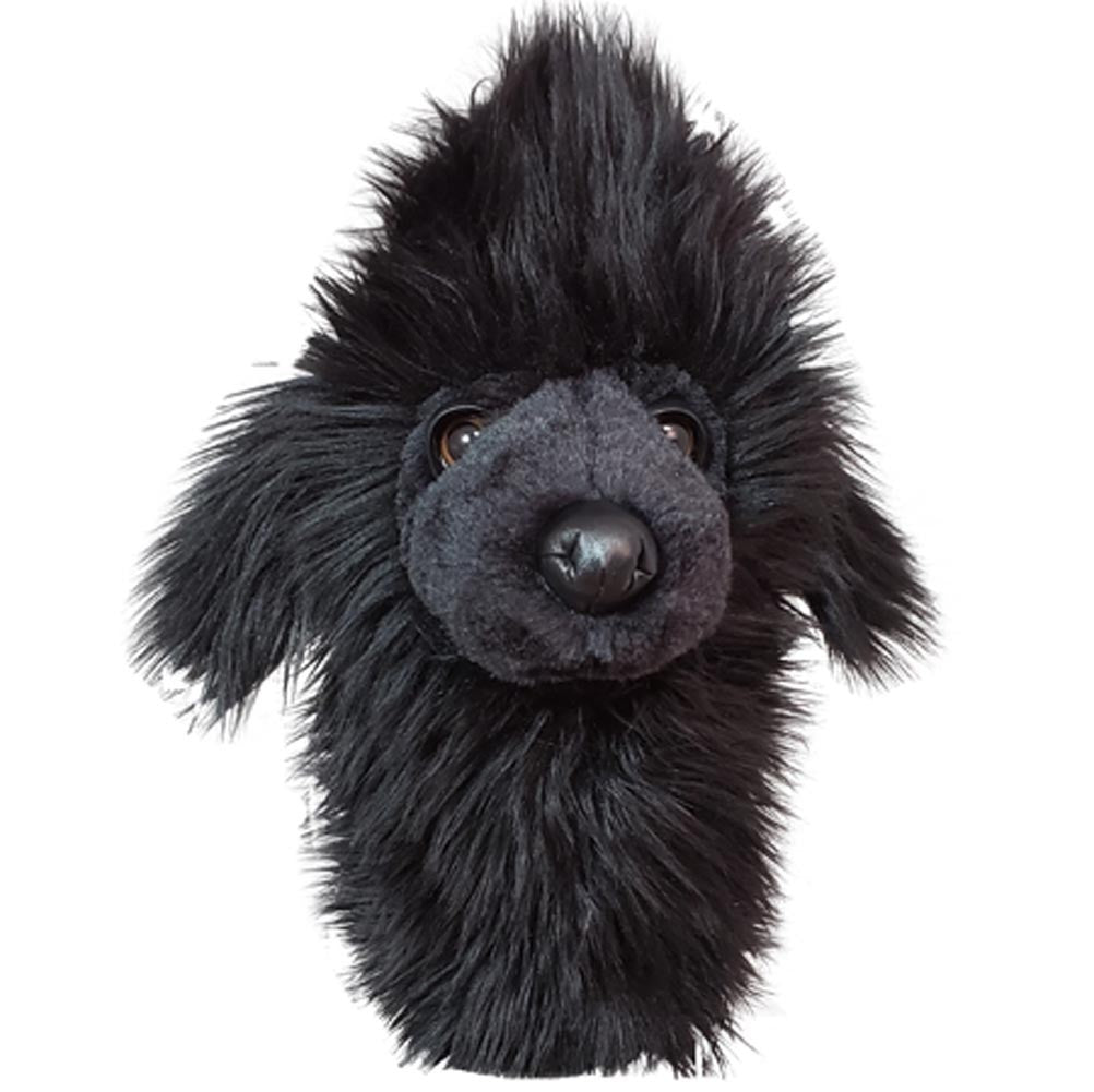 Daphne's Black Poodle Golf Hybrid Headcover