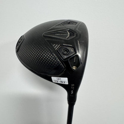 Cobra DarkSpeed LS Black Driver 9* UST Lin-Q White Stiff Right Hand - VERY GOOD