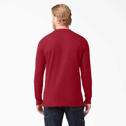 Dickies Men's Heavyweight Long Sleeve Pocket Tee Relaxed T-Shirt