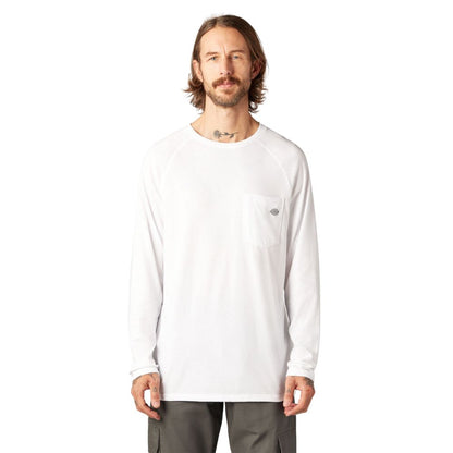 Dickies Men's Performance Temp Cooling Long Sleeve Pocket T-Shirt