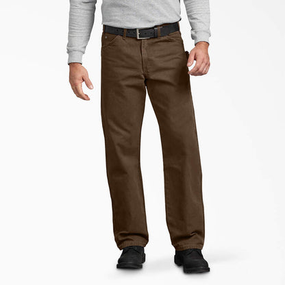 Dickies Men's Relaxed Fit Sanded Duck Carpenter Pants