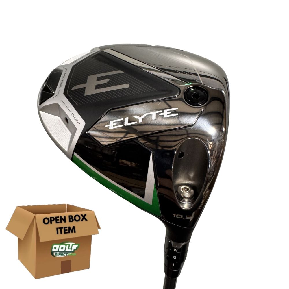 Callaway Elyte Driver 10.5 Loft Denali Charcoal 50 Shaft Regular Flex Right Hand - Shop Worn