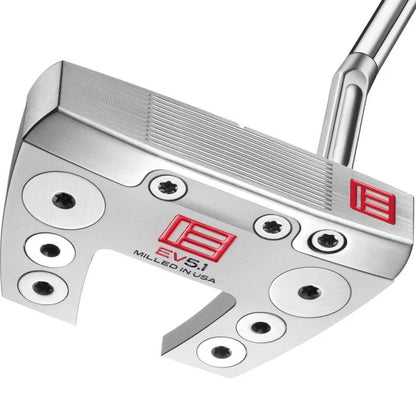 Evnroll EV5.1 Satin Short Slant Mallet Putter 35" Right Hand TourTac Grip