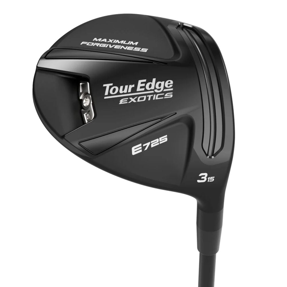Tour Edge Exotics E725 3 Wood 15* Denali Blue 60 Stiff Flex Right Hand - Shop Worn