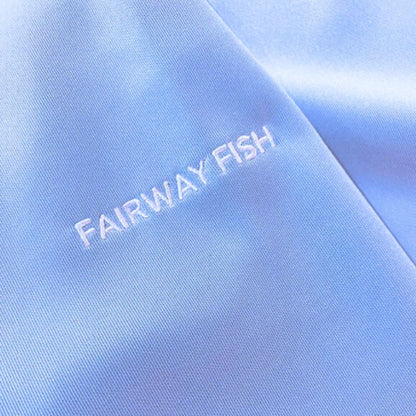 Fairway Fish 100 Verse Golf Hoodie - Ice Blue