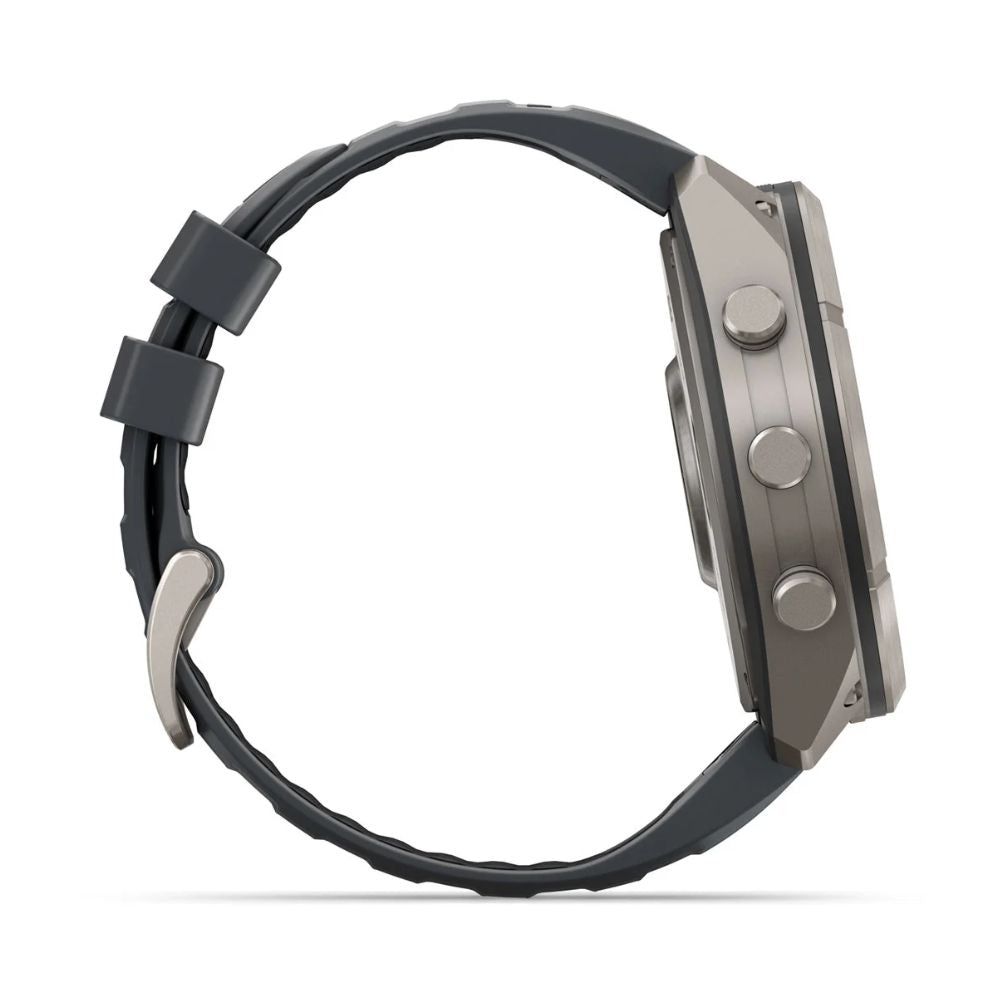 Garmin Fenix 9 Pro inReach 51 mm Titanium with Graphite/Black Silicone Band