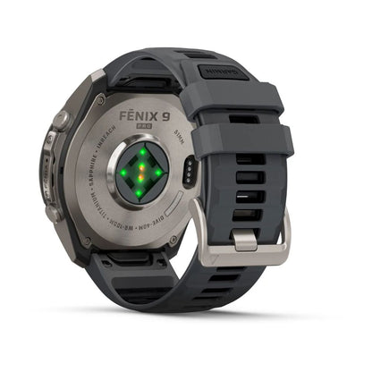Garmin Fenix 9 Pro inReach 51 mm Titanium with Graphite/Black Silicone Band