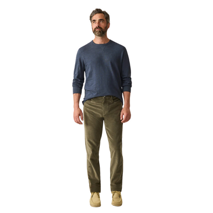 Faherty Men's Stretch Terry Corduroy 5-Pocket Pants