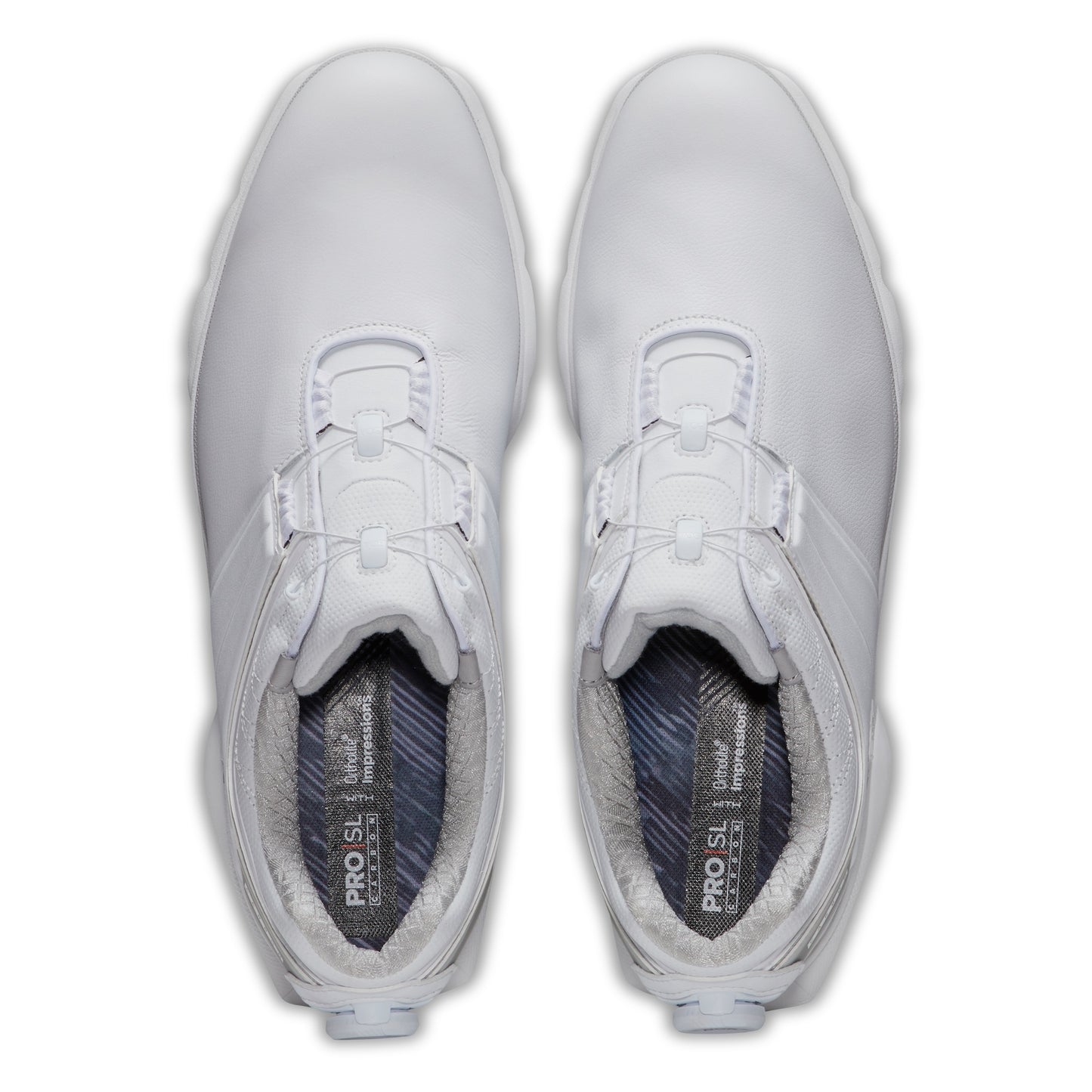 FootJoy Pro|SL Carbon BOA Golf Shoes 53085 White/Silver (Previous Season Style)