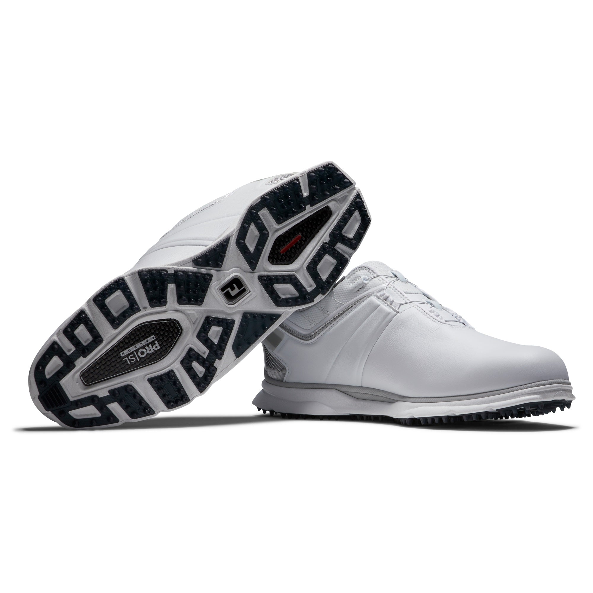 FootJoy Pro|SL Carbon BOA Golf Shoes 53085 White/Silver (Previous Season  Style)