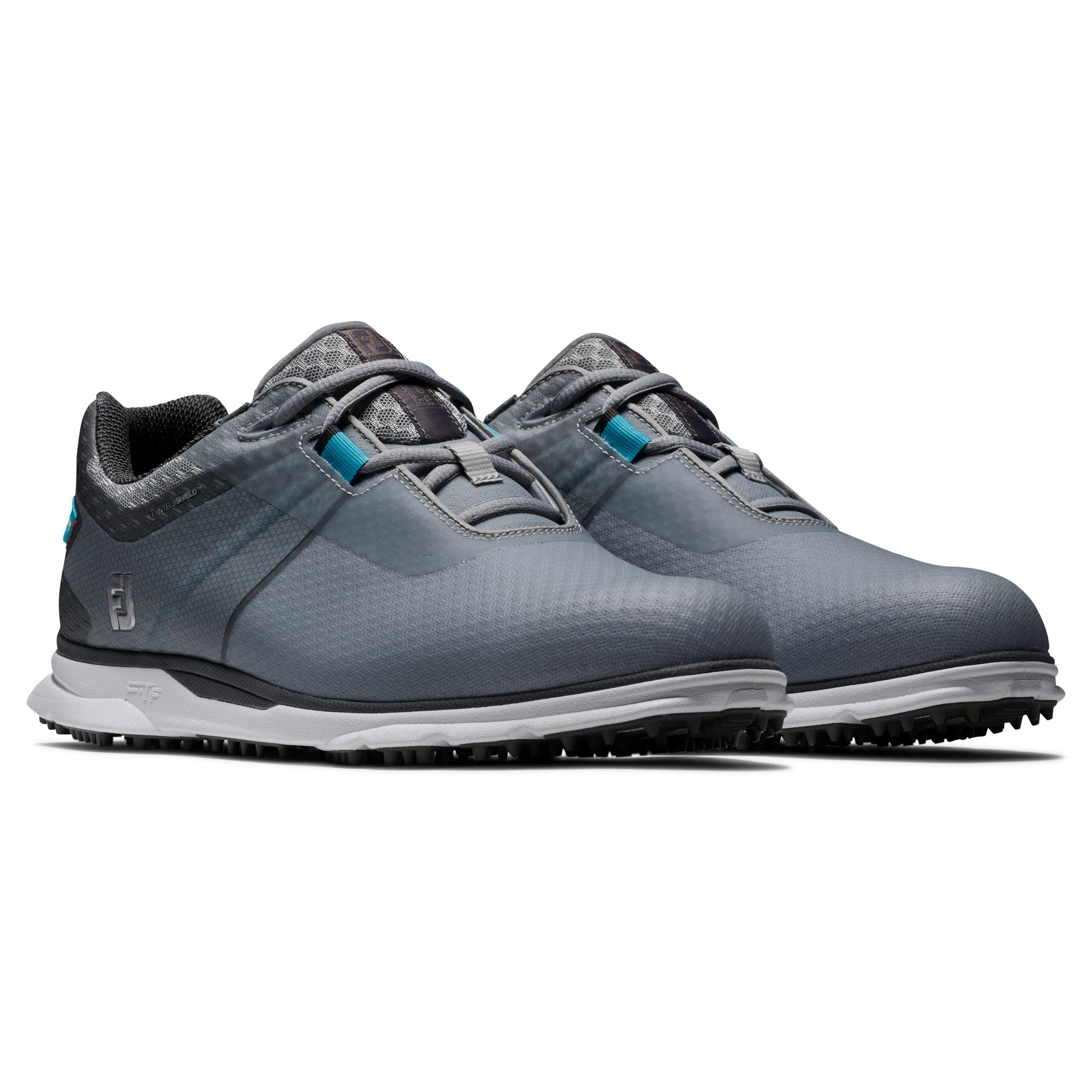 FootJoy Pro|SL Sport Golf Shoes 53855 Grey/Reef Blue (Previous Season Style)