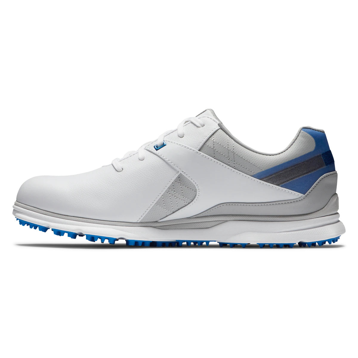 FootJoy Pro SL Men's White/Blue/Grey Golf Shoes - Previous Season Styl ...