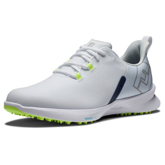 FootJoy Fuel Men's Golf Shoes 55453 - White/Navy/Green (Previous Season Style)
