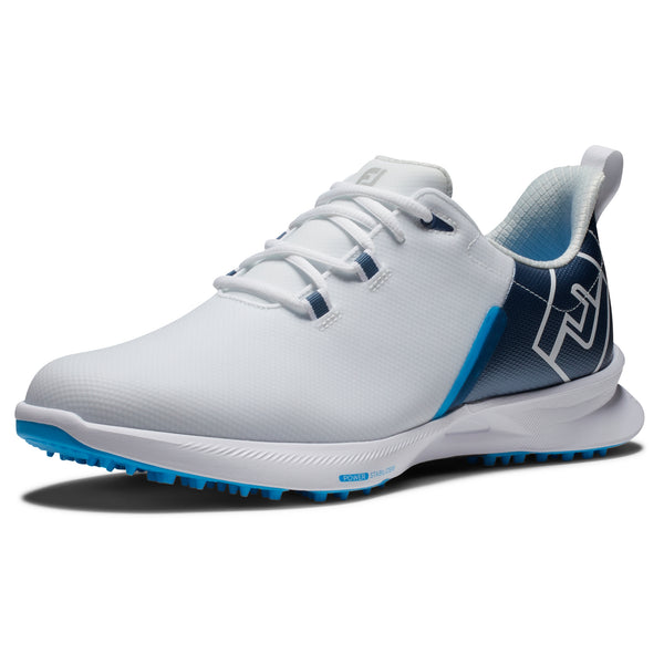 FootJoy Fuel Men's Golf Shoes - Navy/White/Blue | Golf Direct Now