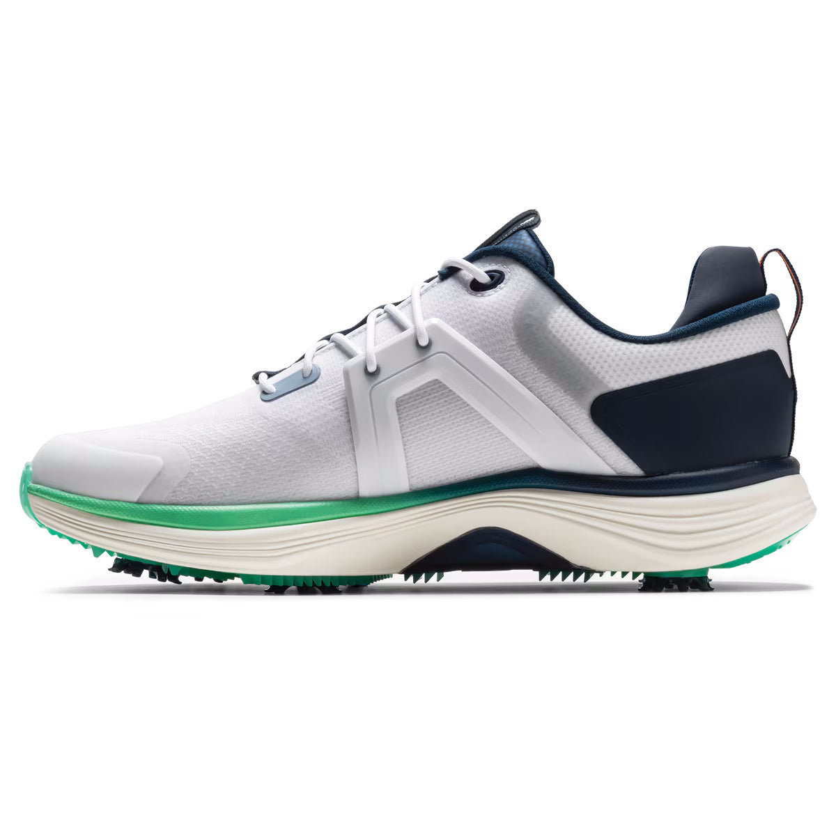 FootJoy Men's HyperFlex Golf Shoes - 55489- White/Navy/Green