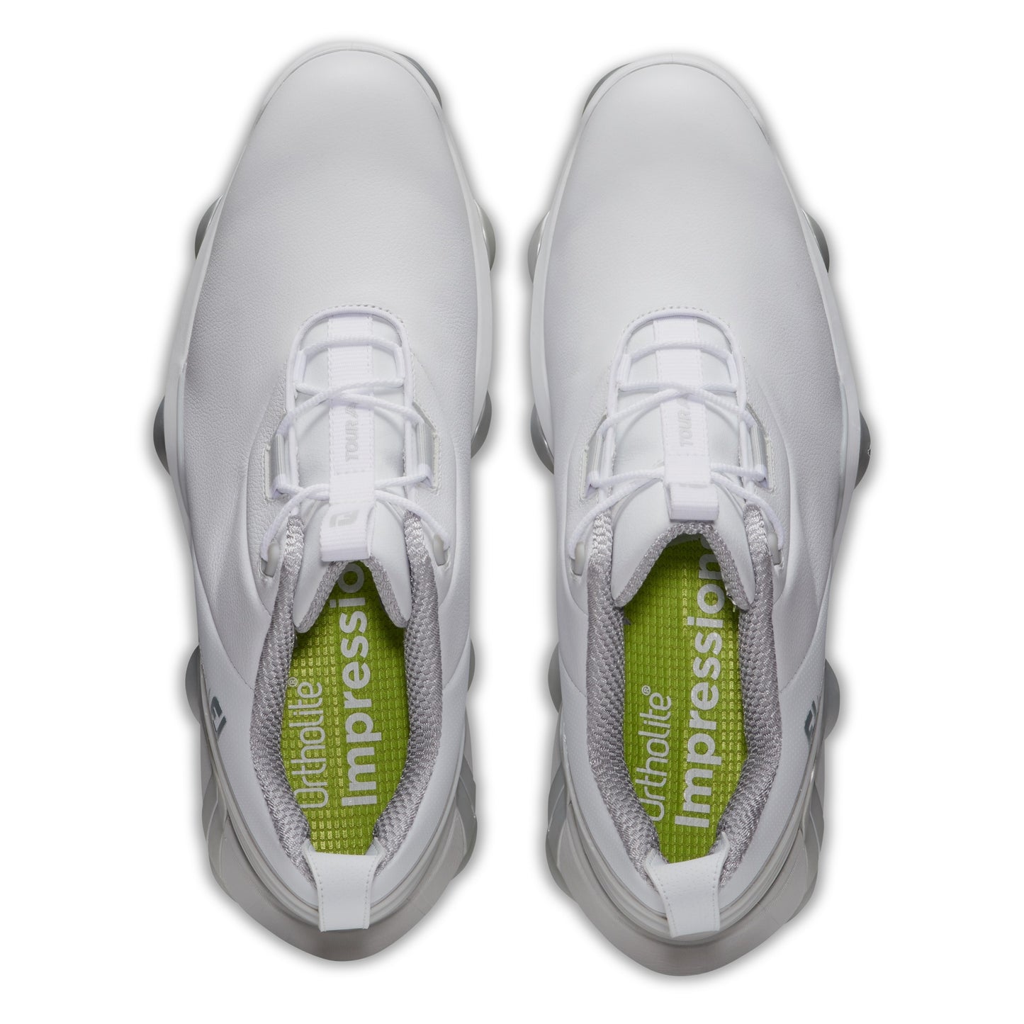 FootJoy Tour Alpha Mens Golf Shoes White/Gray/Lime 55505