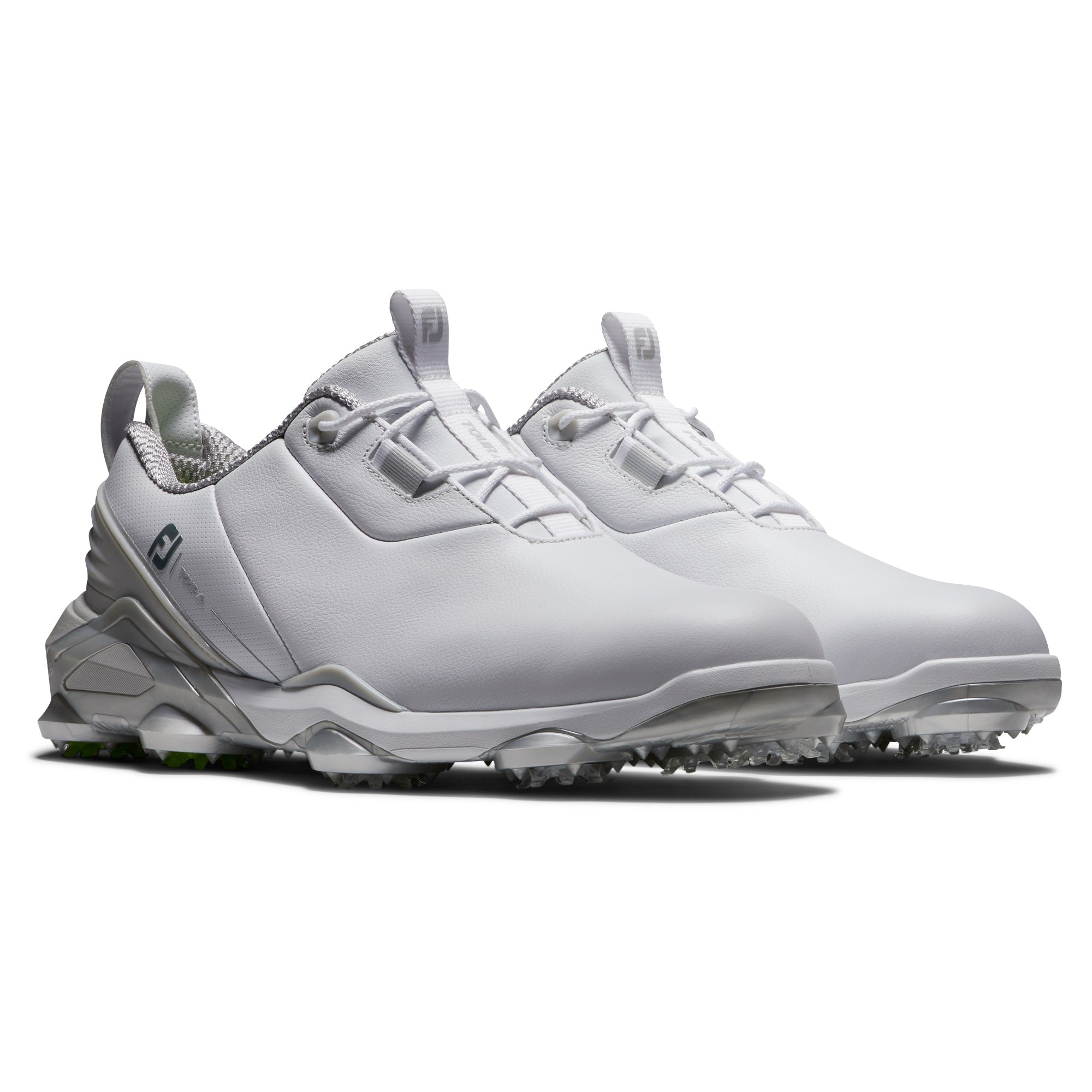 FootJoy Tour Alpha Mens Golf Shoes White/Gray/Lime 55505