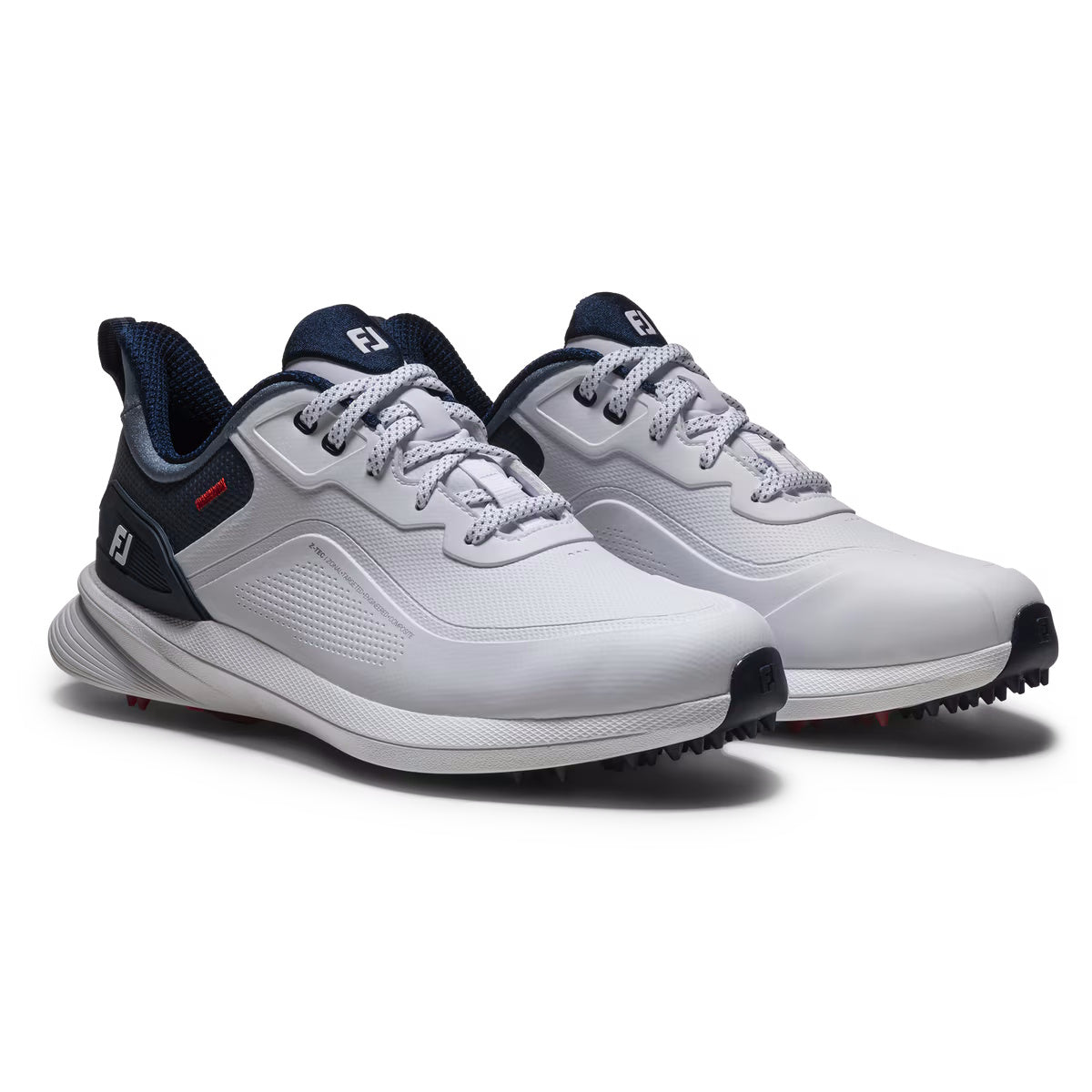 FootJoy Mens Pro/SL Spikeless Golf Shoes - 56949 White/Blue/Red