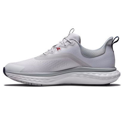 FootJoy Men's Quantum Golf Shoes - 56994 White/Grey (Previous Season Style)