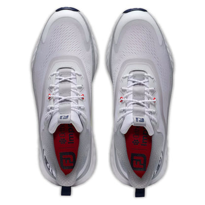 FootJoy Men's Quantum Golf Shoes - 56994 White/Grey (Previous Season Style)