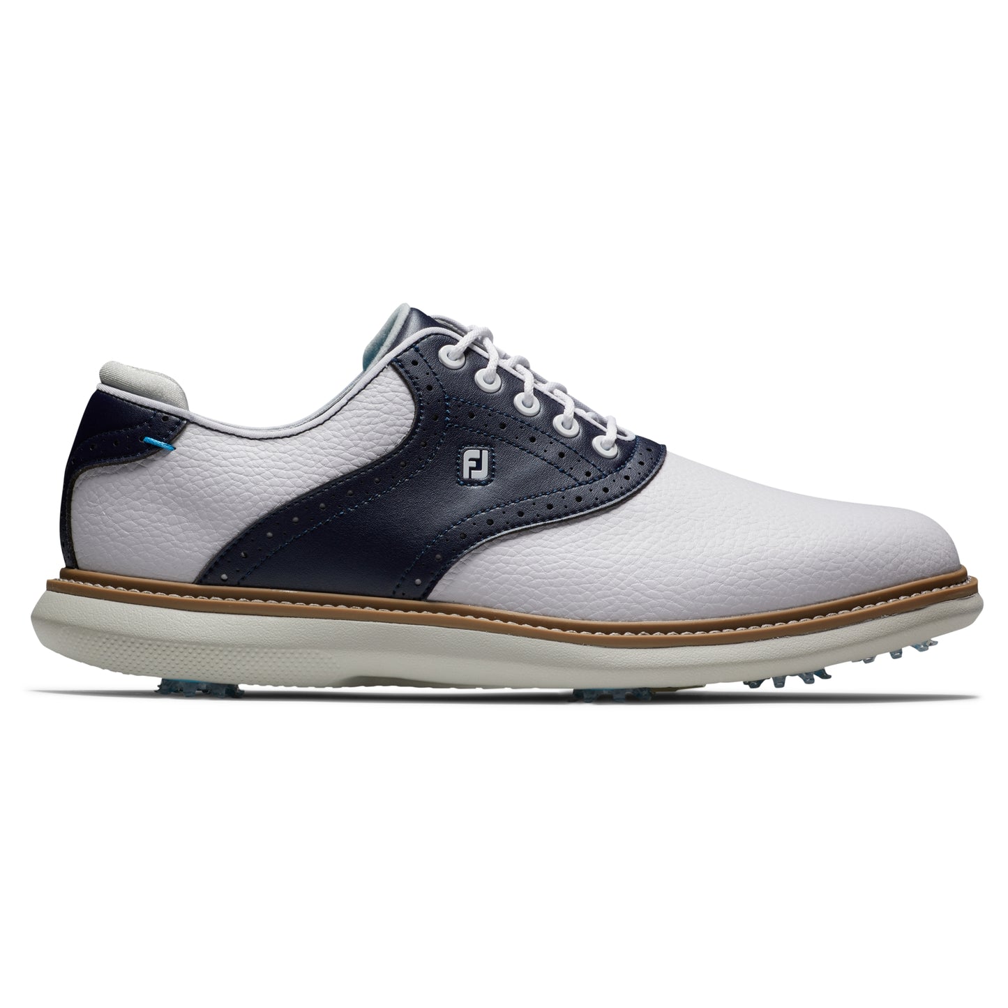 FootJoy Traditions Men's Golf Shoes 57899 - White/Navy