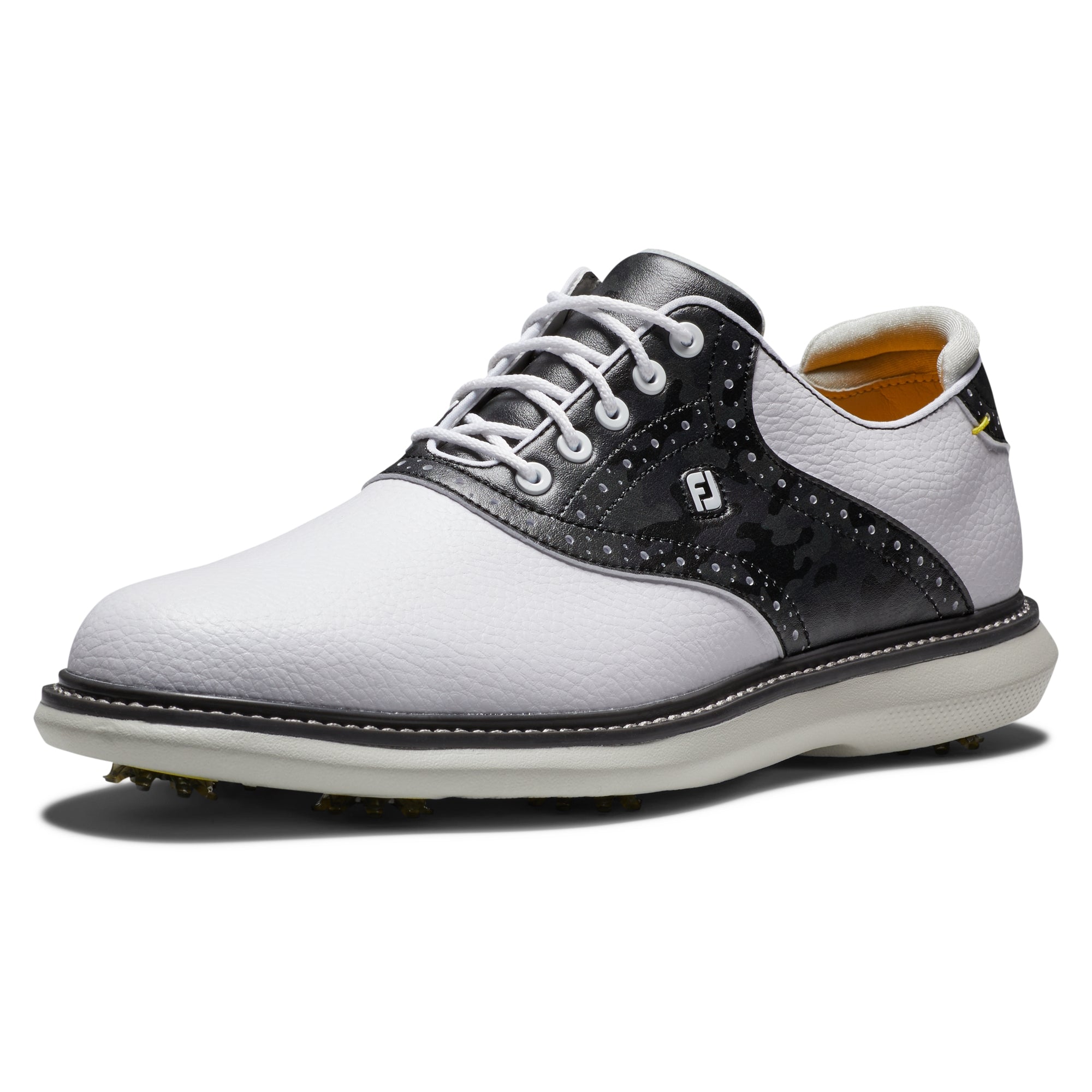 FootJoy Traditions Men's Golf Shoes 57928 - White/Black