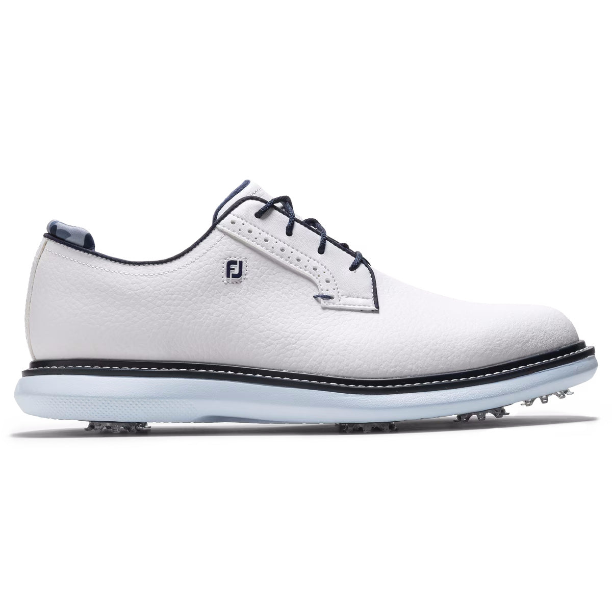 FootJoy Men's Traditions Golf Shoe - 57972 - White/Sky Blue/Camo