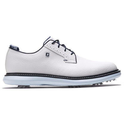 FootJoy Men's Traditions Golf Shoe - 57972 - White/Sky Blue/Camo