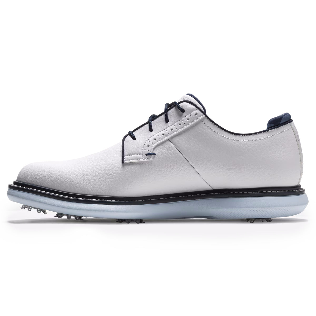 FootJoy Men's Traditions Golf Shoe - 57972 - White/Sky Blue/Camo