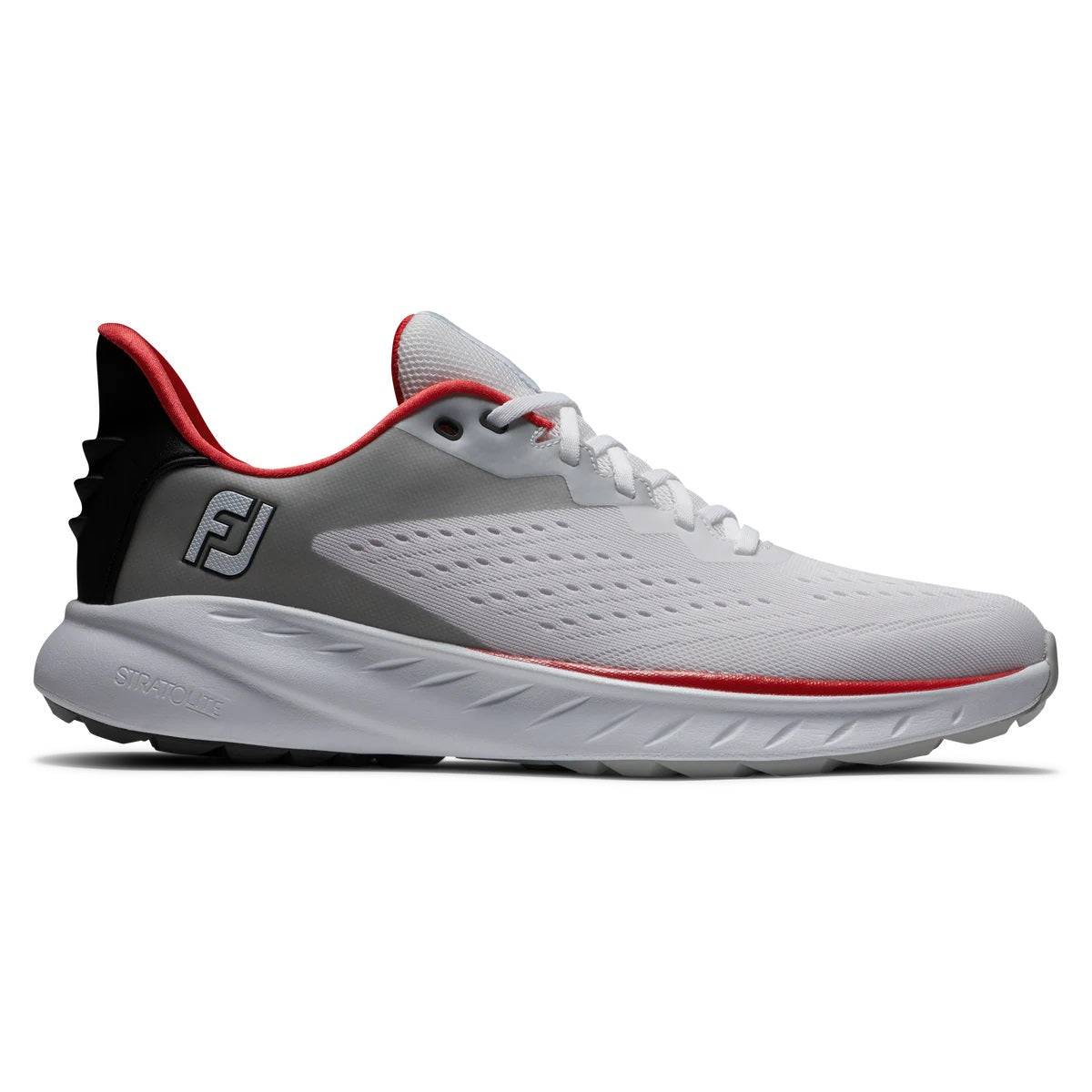 FootJoy Flex XP Golf Shoes 56277 White/Black/Red - 2023