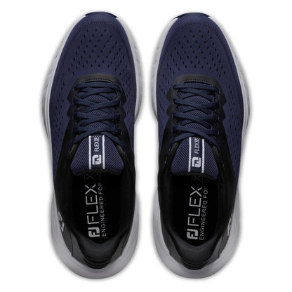 FootJoy 2023 Flex XP Golf Shoes - Navy/Blue/White