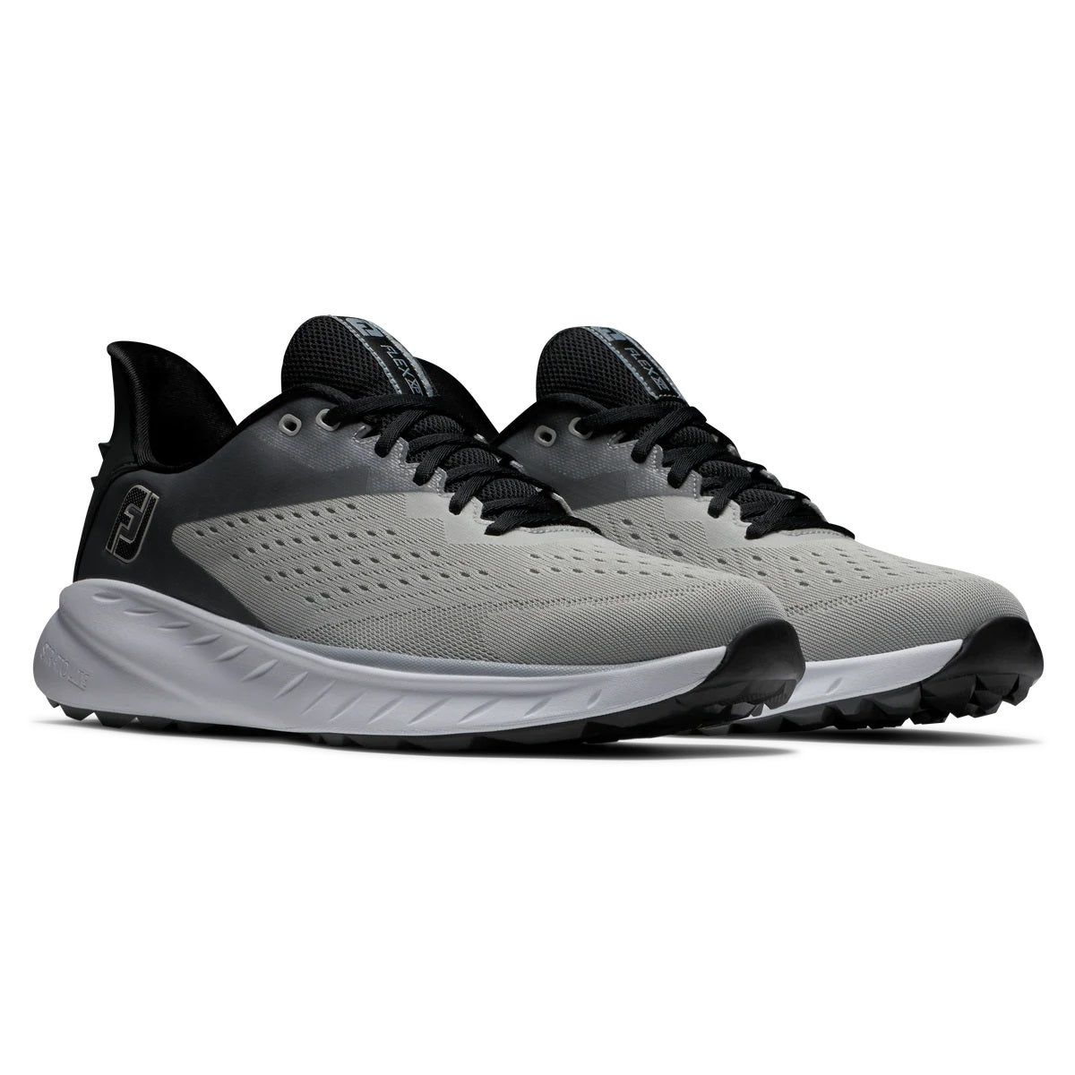 FootJoy Flex XP Golf Shoes Grey/White/Black 56281 - 2023