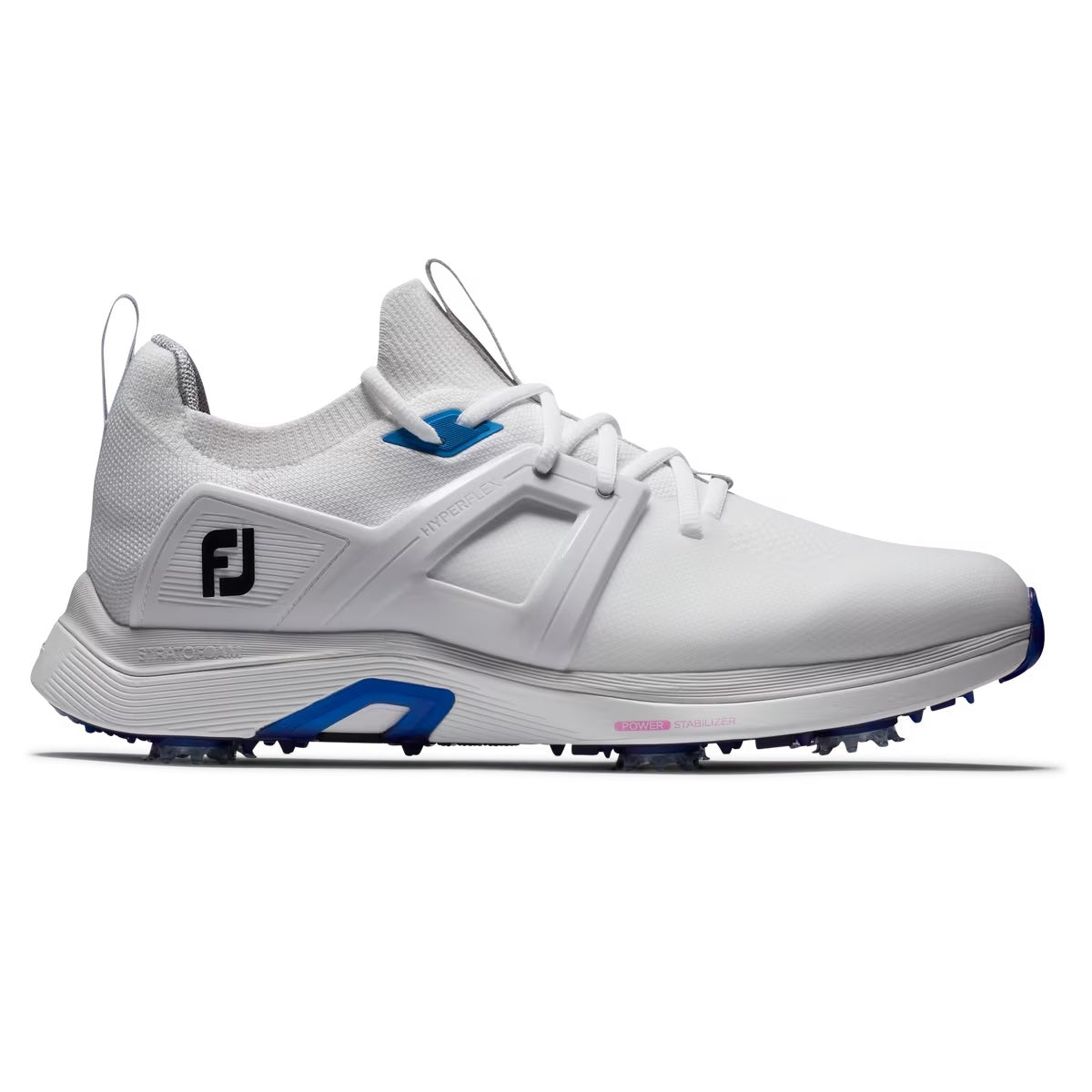 footjoy hyperflex handschuhe FootJoy HyperFlex Golf Shoes - White/Blue - 15