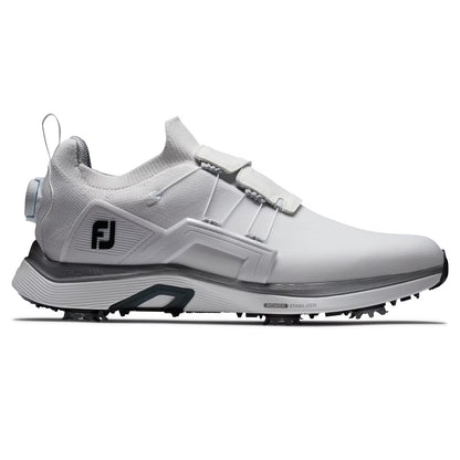 FootJoy HyperFlex Boa Golf Shoes 51099 White/Grey (Previous Season Style)