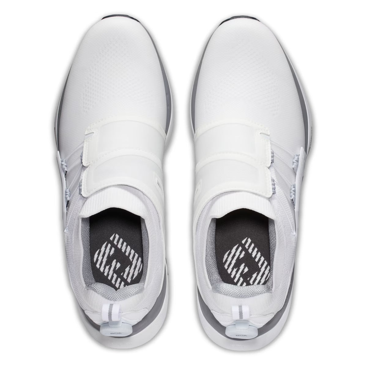FootJoy HyperFlex Boa Golf Shoes 51099 White/Grey 2023
