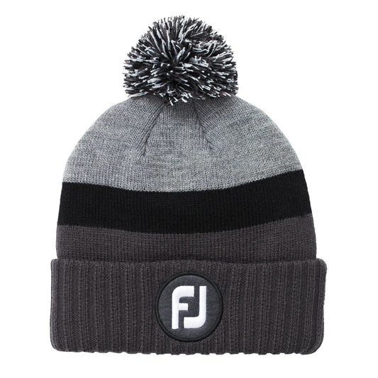 Footjoy FJ Pom Pom Knit Hat Winter Beanie