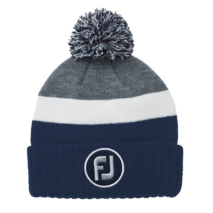 Footjoy FJ Pom Pom Knit Hat Winter Beanie