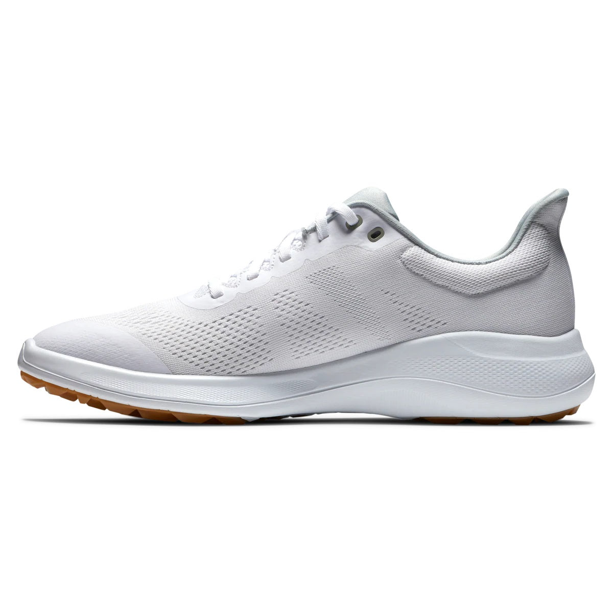 FootJoy Flex Golf Shoes White/Tan 56139 (Previous Season Style)
