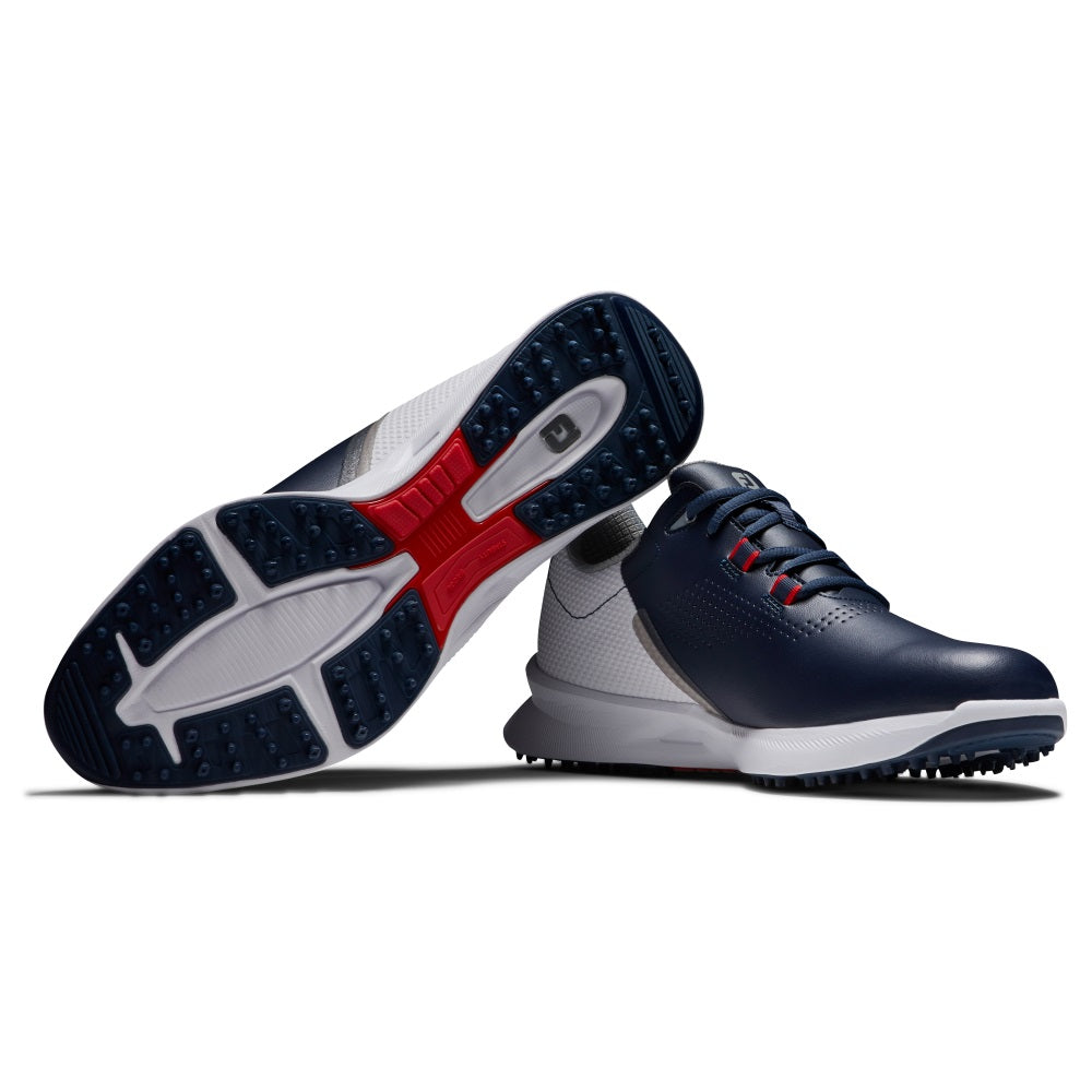 FootJoy Fuel Mens Golf Shoes Navy/White/Red 55442 (Previous Season Style)